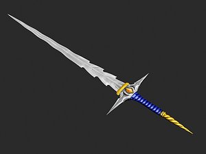 3d magic sword