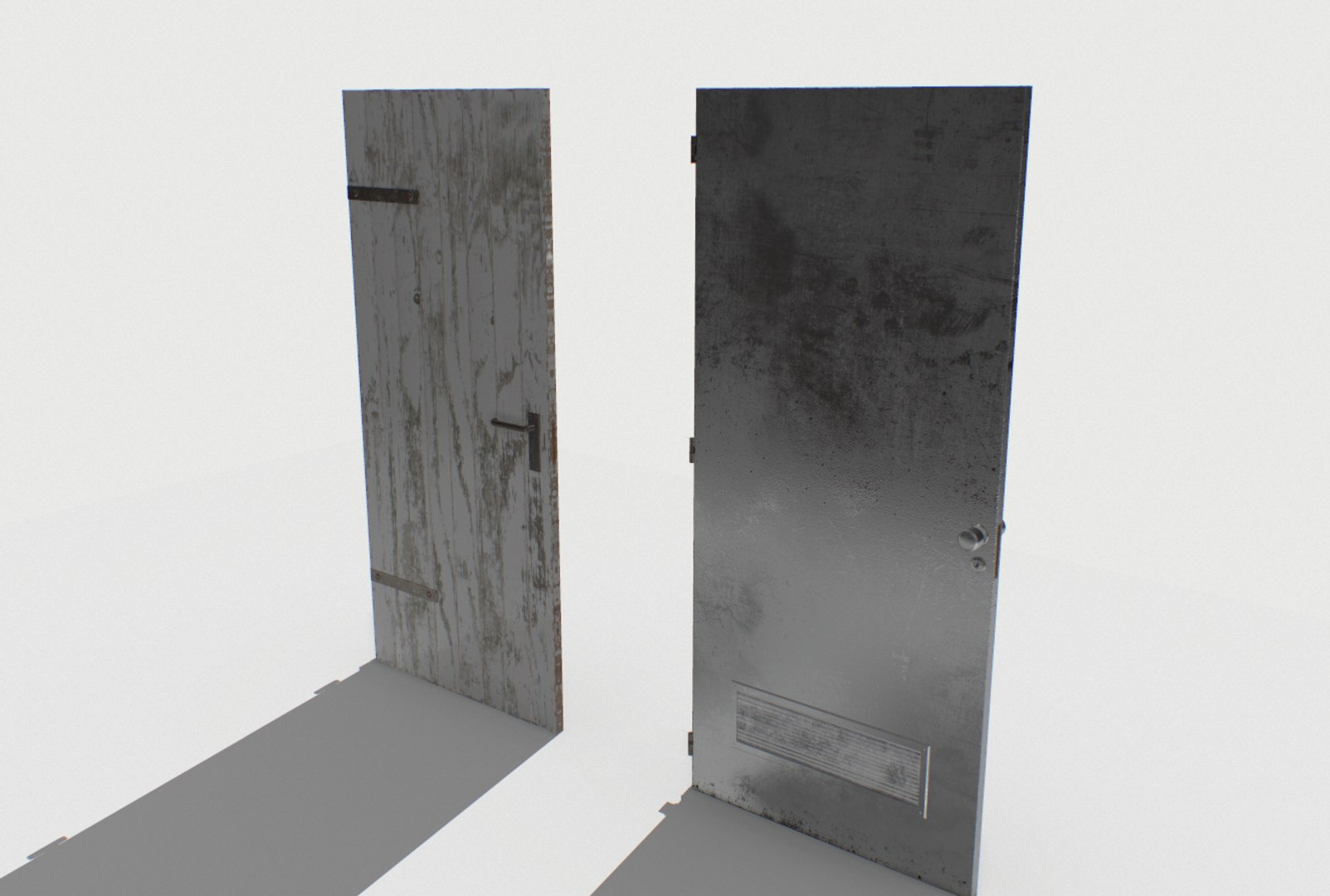 3D basement doors TurboSquid 1593256
