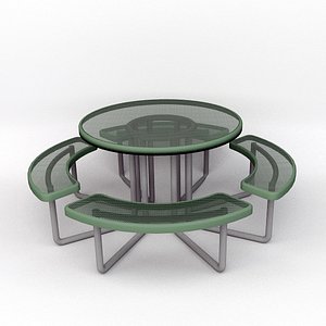 METAL PICNIC TABLE