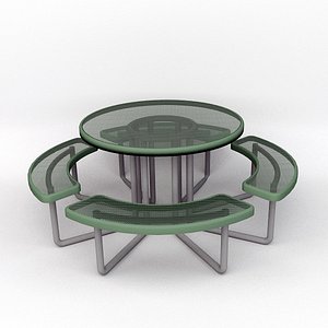 METAL PICNIC TABLE