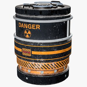 Sci-Fi Barrel 06 PBR