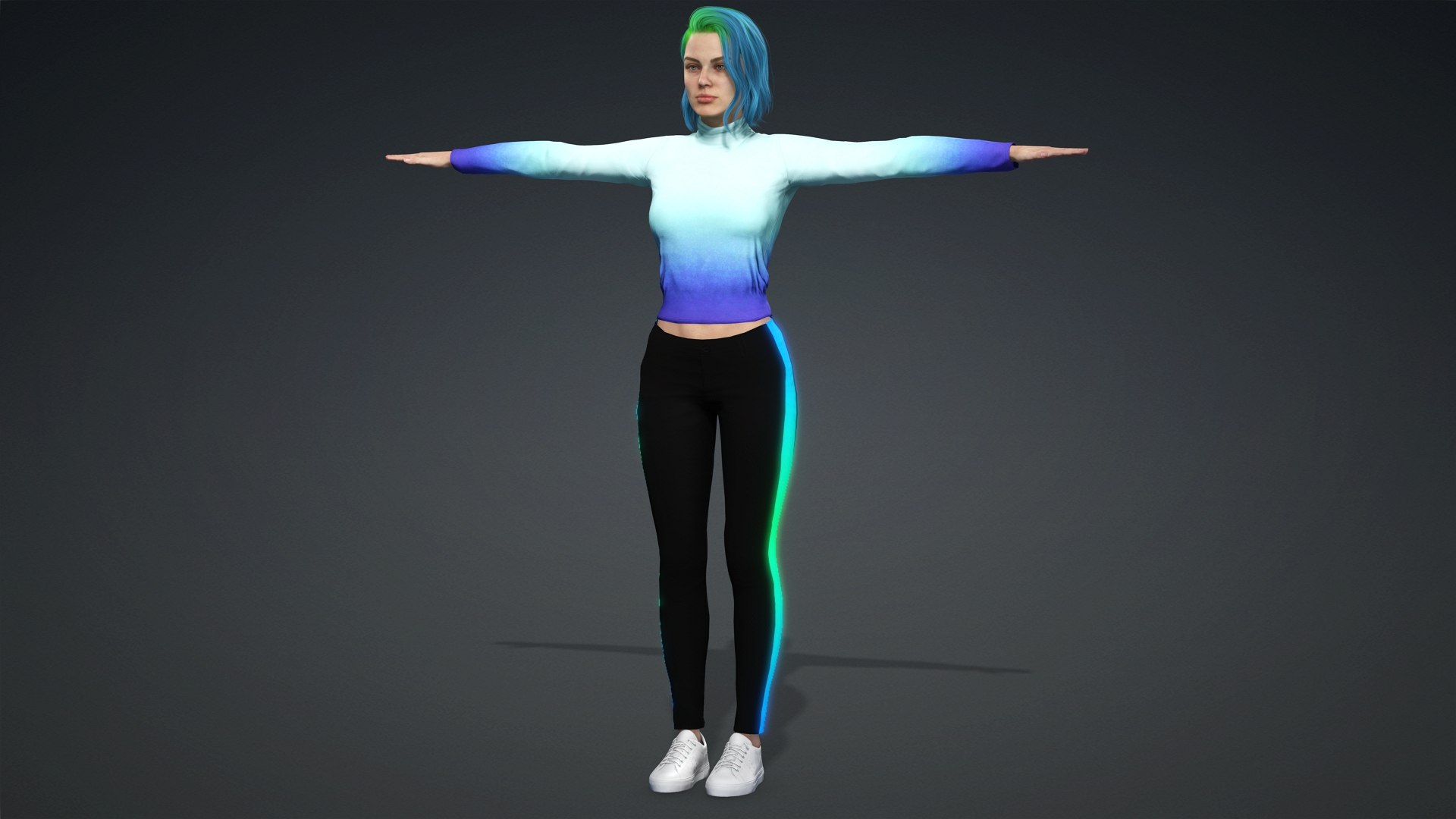 3D Green hair bueatiful fitness woman Rigged and Blendshapes VR model https://p.turbosquid.com/ts-thumb/3u/vklw7d/fi/12/jpg/1694149709/1920x1080/fit_q87/8e19475e743139502da78c7aa5a9bb90abc2c537/12.jpg