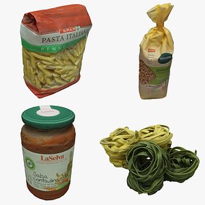 3D Pasta Collection 01