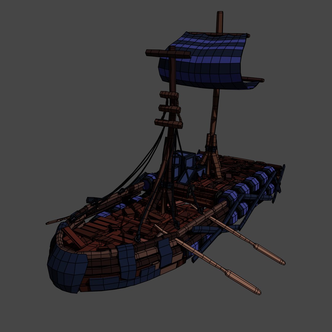 3D Stylized Ship-3 - TurboSquid 1972737