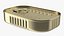 Rectangular Tin Can with Pull Tab Lid