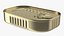 Rectangular Tin Can with Pull Tab Lid