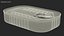 Rectangular Tin Can with Pull Tab Lid