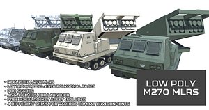 3D unity m270 mlrs model