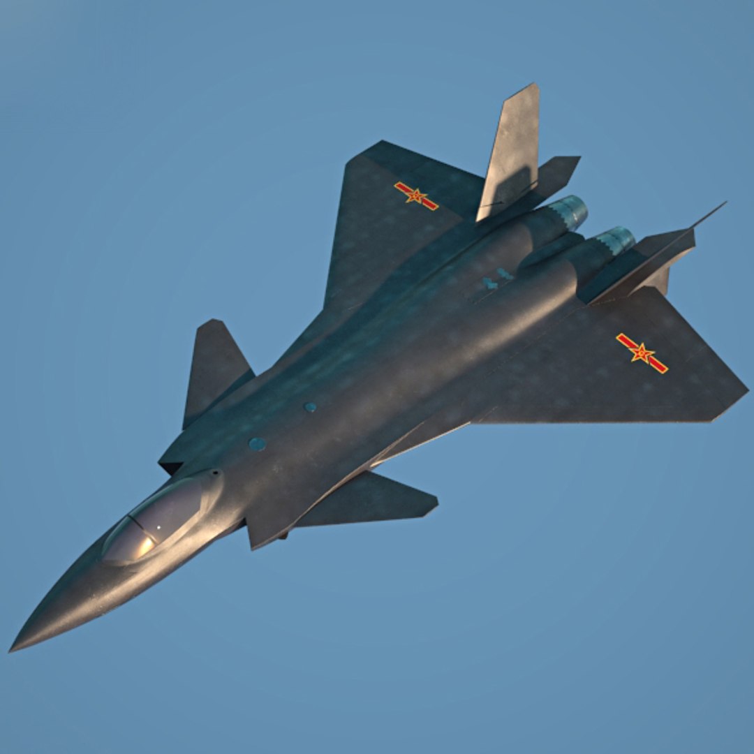 3D j-20 j 20 model - TurboSquid 1314266