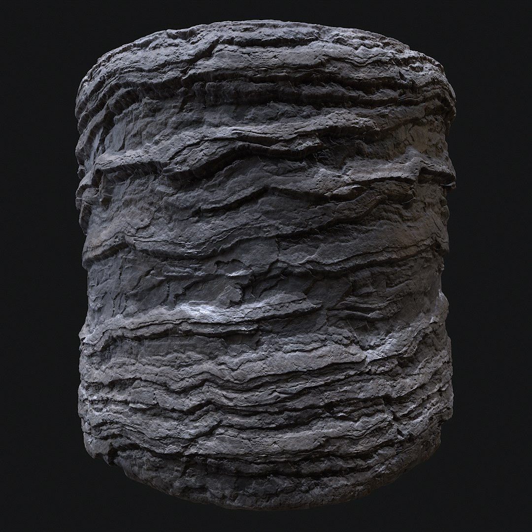 3D Tileable Rock Surface 4x4 Meters Game Ready - TurboSquid 2513528