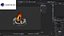 Realistic Campfire 3D model