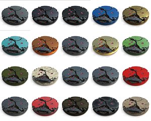 3D watch mechanism pbr