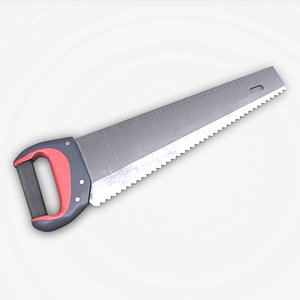 Hand Saw Low-poly PBR