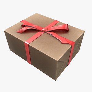 Gift Boxes With Names 3D model