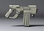 character gun 3d model