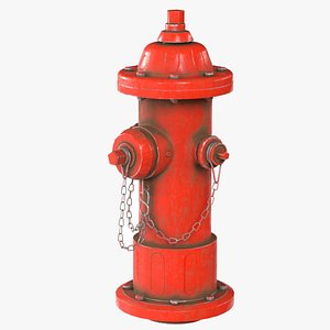 3D Fire Hydrant model