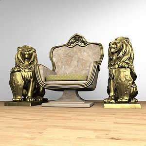 Emperor Throne 8K model