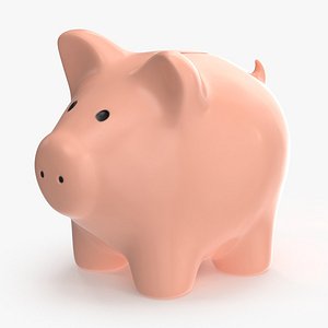 Piggy Bank 01 Pink