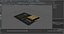 Hotel Key Card Black Open