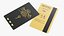 Hotel Key Card Black Open