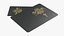 Hotel Key Card Black Open
