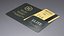 Hotel Key Card Black Open