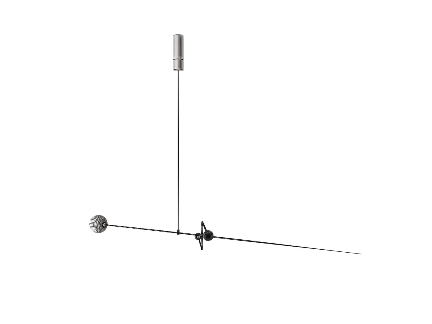 Mobile Chandelier 3 3D Model TurboSquid 1173039