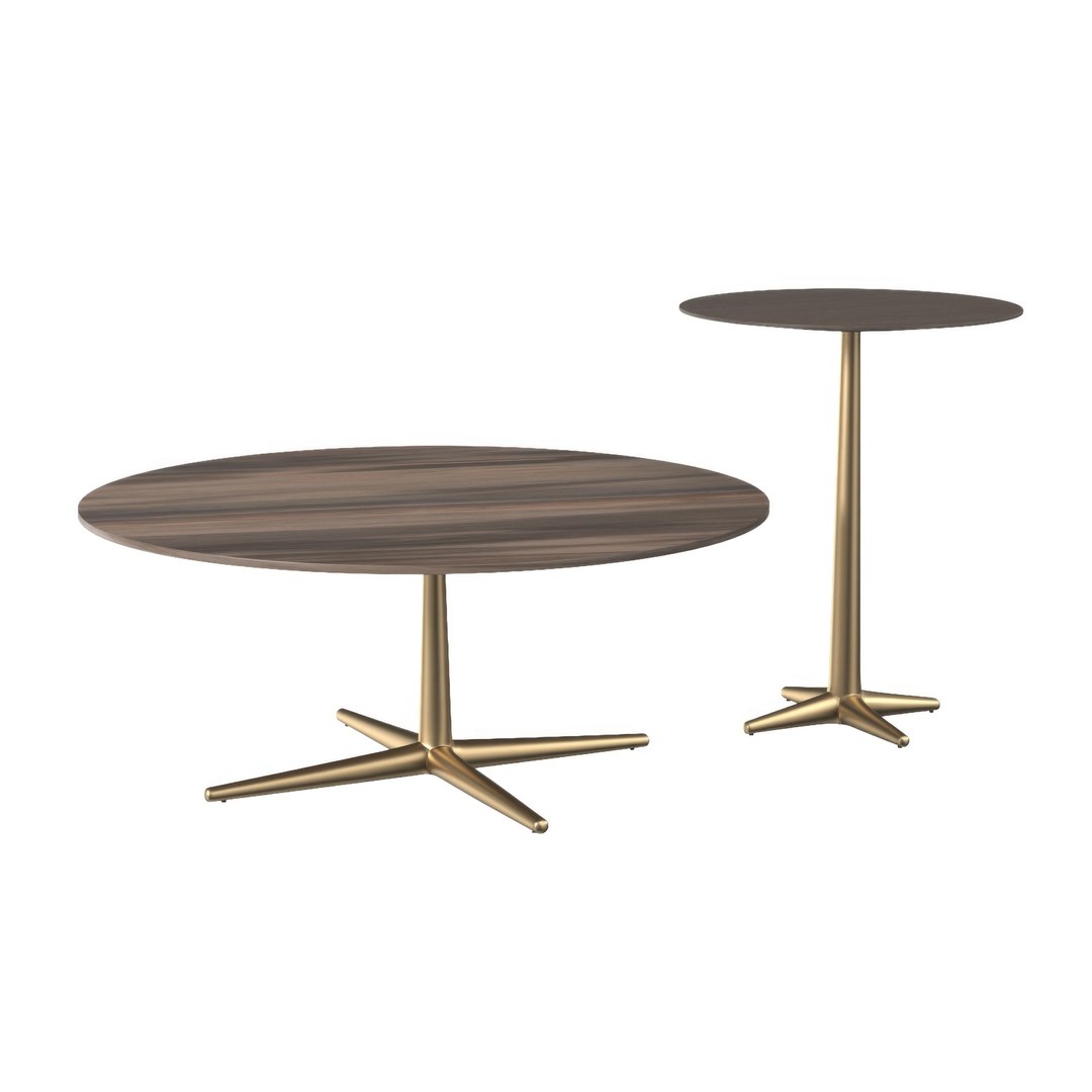 3D City Round Coffee Table By Cantori - TurboSquid 2120056