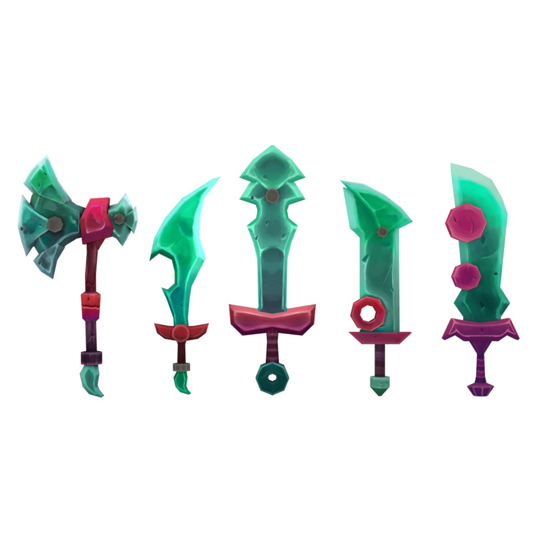 Melee weapons rpg 3D model - TurboSquid 1459257