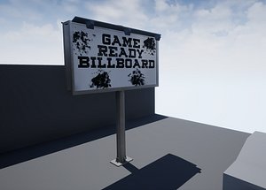 billboard ready 3d blend