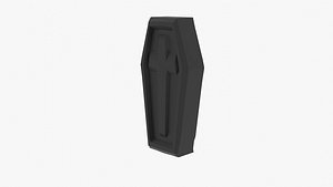 3D Christian coffin model