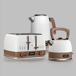 sunbeam classic bronze appliances 3D model