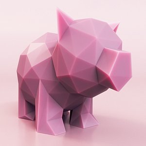 3D pig little