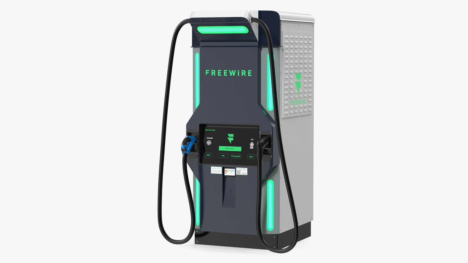 Freewire Ultrafast EV Boost Charger 200 3D model preview