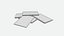 Passport Stack 2 - Regno Unito Rosso - Semplice trama trascina e rilascia - Risorse 3D