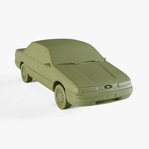 3D Ford Taurus 1992