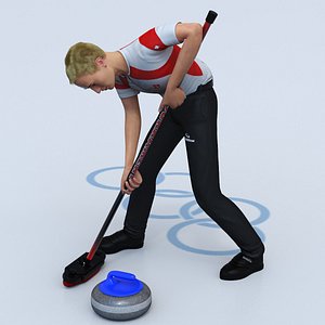 curling player max