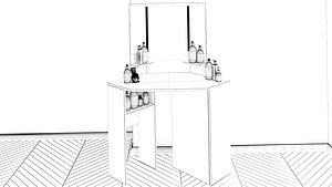 Parfume Table model