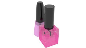 nail polishes 3D model