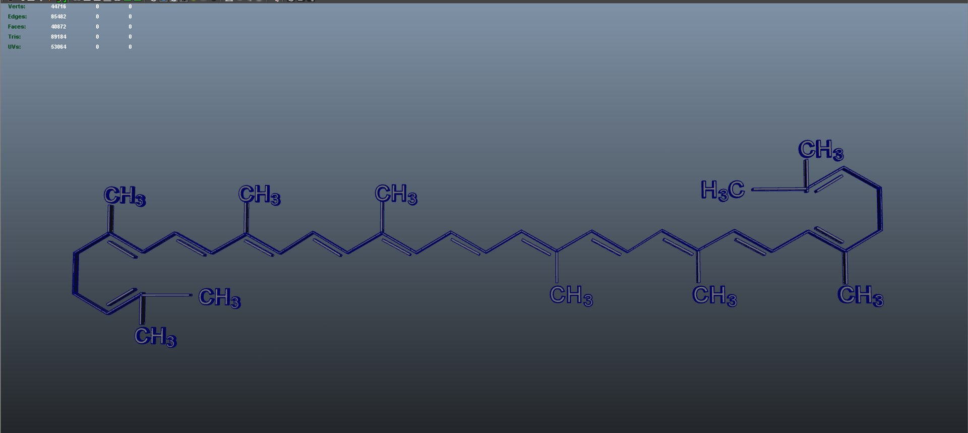 Lycopene Carotene Carrots 3D TurboSquid 1238401