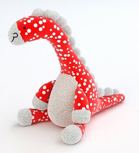 dario dinosaur toy 3d model