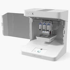 3D Bioprinter Cellink BIO X Rigged for Cinema 4D