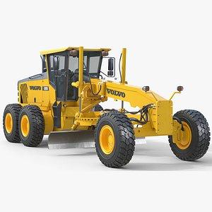 Volvo Motor Grader G990 3D model