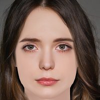 Stacy Martin Head - No Hair - Low poly head for game