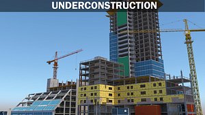 3D Underconstruction Building