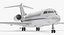 Global 6000 Jet Rigged modelo 3D