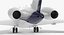 Global 6000 Jet Rigged modelo 3D