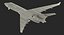Global 6000 Jet Rigged modelo 3D