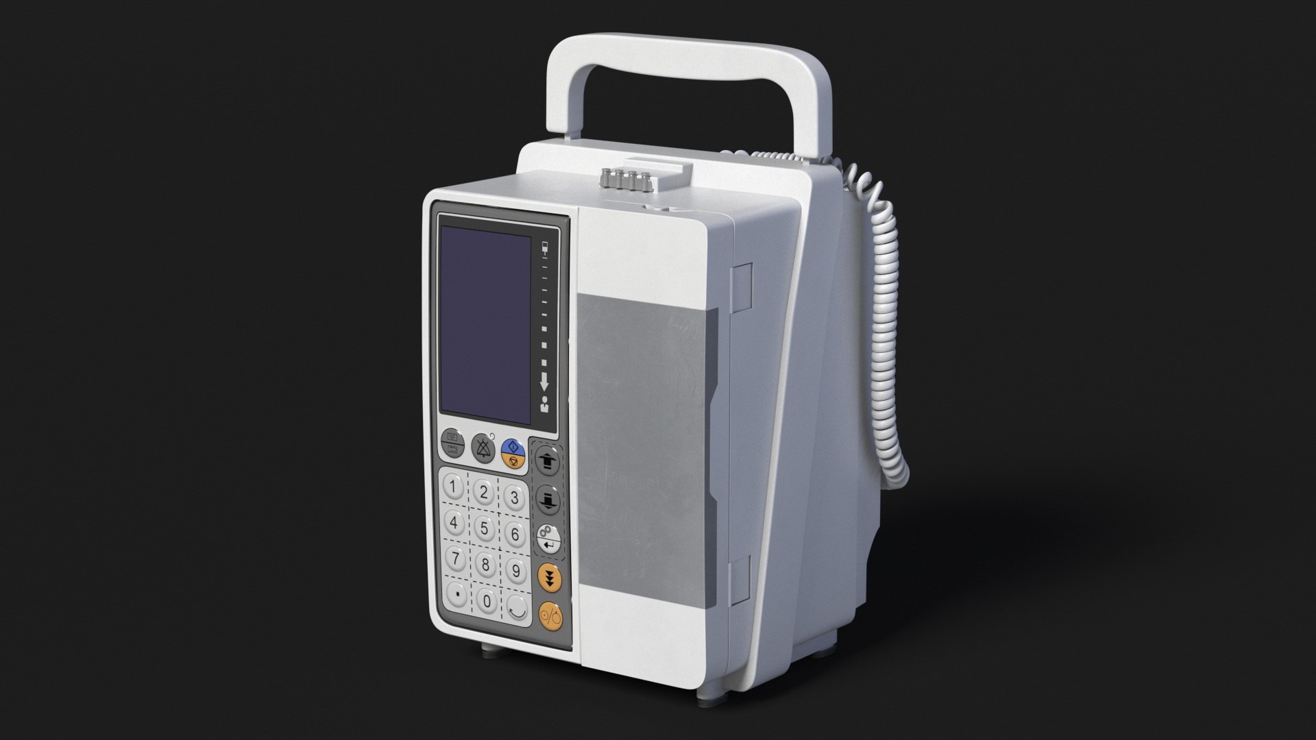 3D Infusion Pump https://p.turbosquid.com/ts-thumb/3w/Q4OENU/JG/infusion_pump_002/jpg/1738123987/1920x1080/fit_q87/2cfb1a1d3cba257f67c2438a6b77b866f546d701/infusion_pump_002.jpg