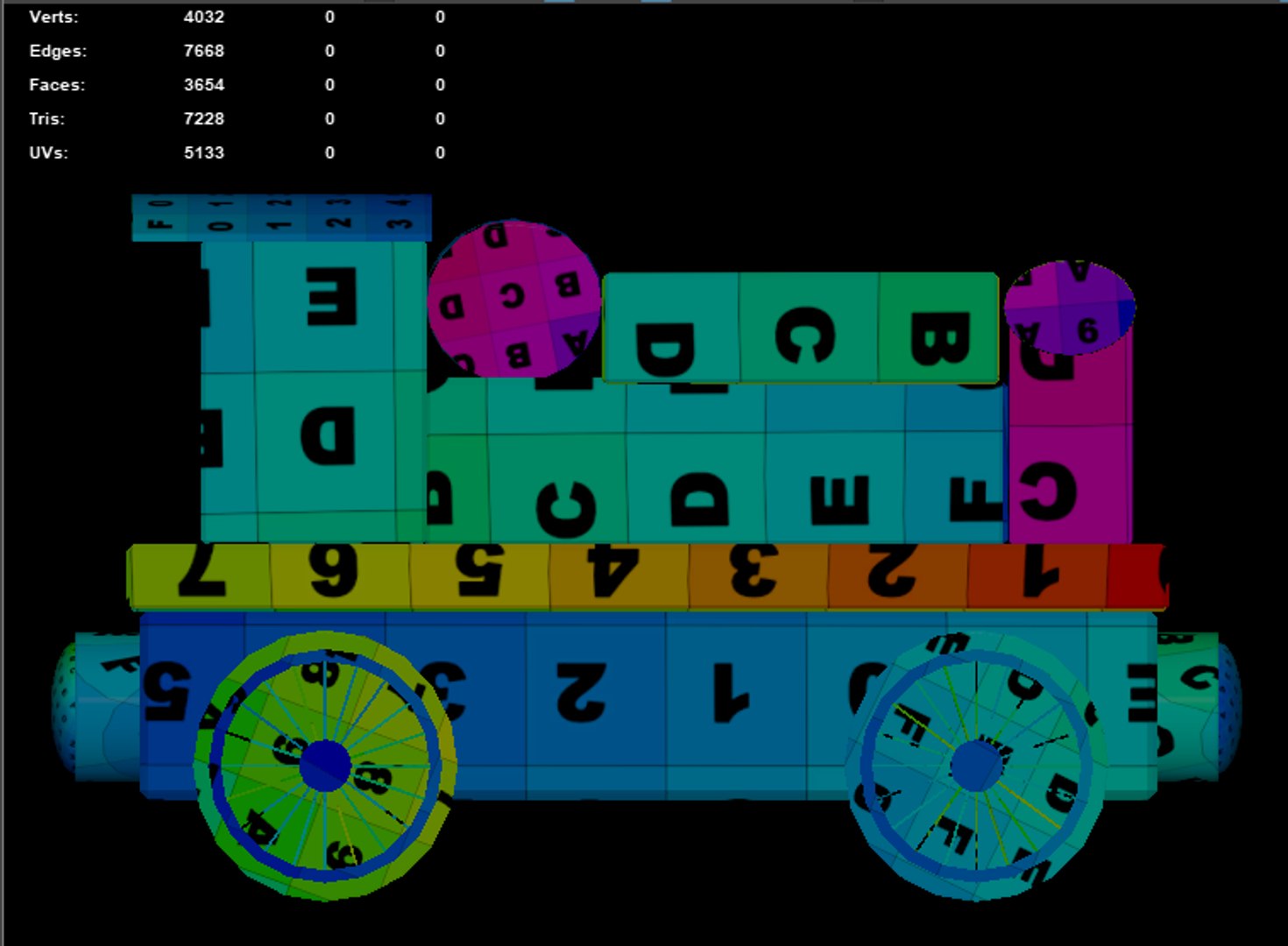 3D Toy Train Engine - TurboSquid 1511458